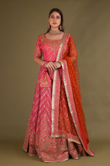 Royal Red Lehenga Set4725 video